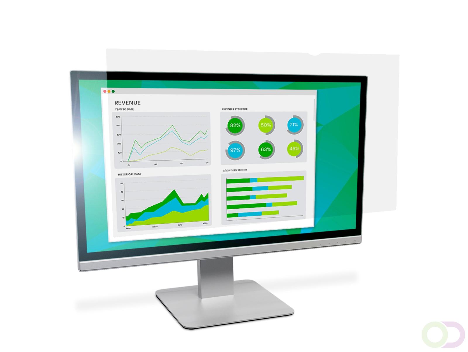 3M Anti-Glare Filter voor 23in Monitor, 16:9, AG230W9B (7100028684)