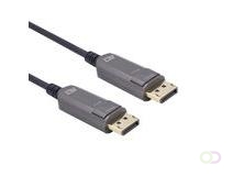 ACT 20 meter 8K DisplayPort 2.1 DP40 UHBR10 LSZH Active Optical Cable (AOC)
