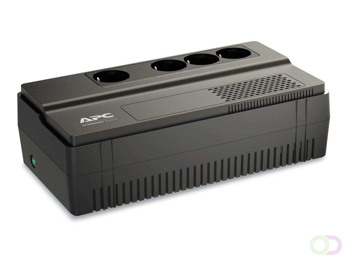 APC Easy-UPS BV650I-GR - Noodstroomvoeding, 4x Schuko stopcontact, 650VA (BV650I-GR)