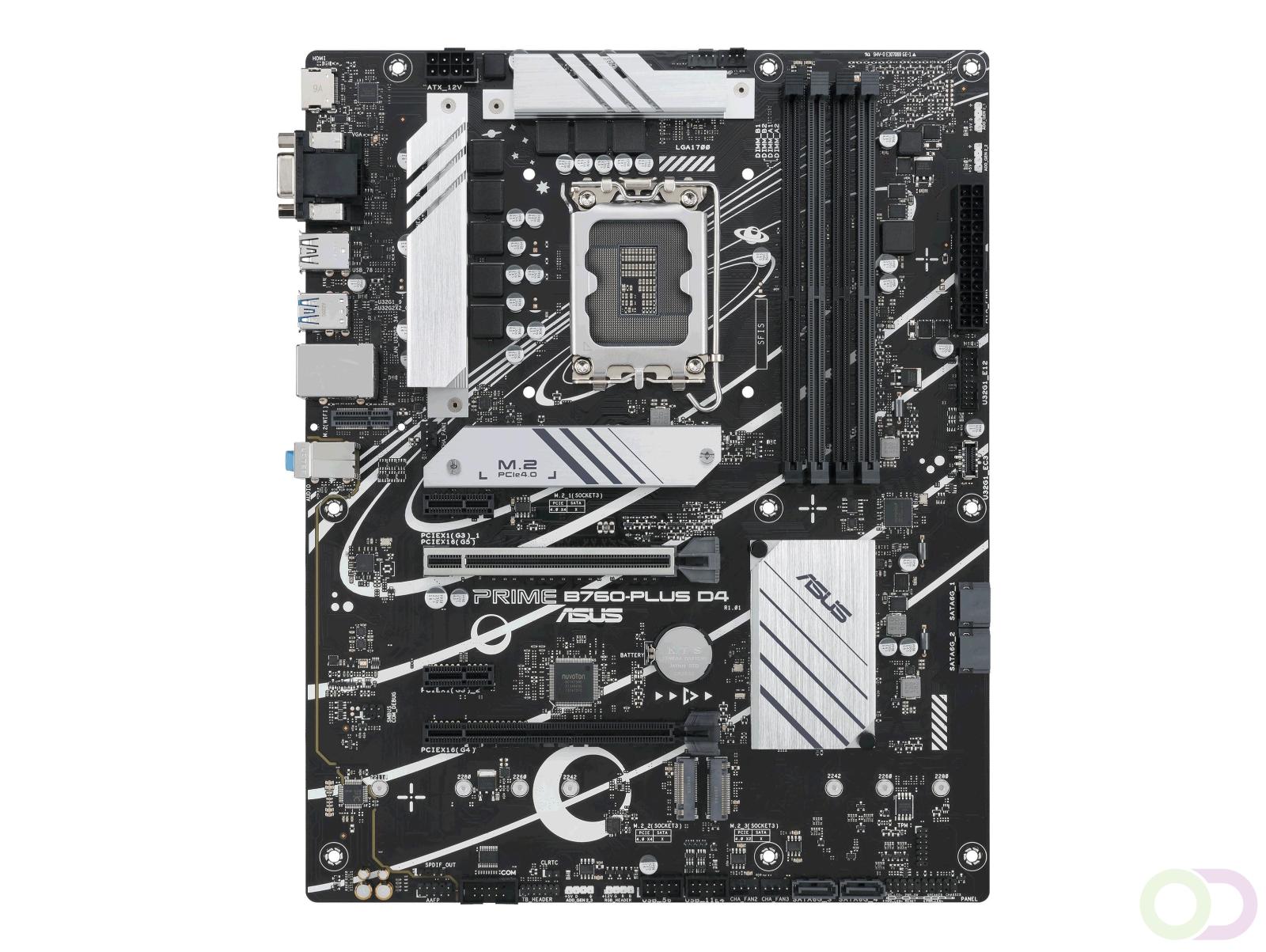 ASUS PRIME B760-PLUS D4 Intel B760 LGA 1700 ATX (90MB1CW0-M0EAY0 ...