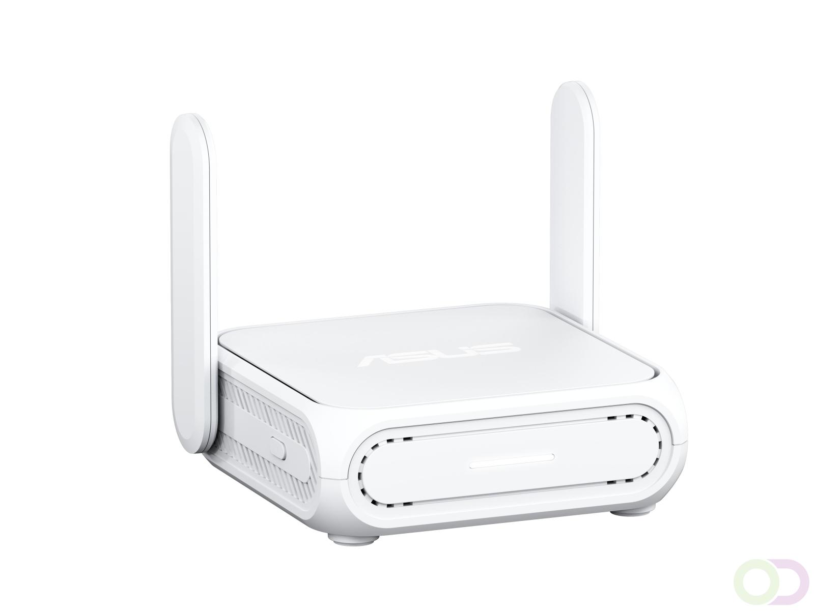 ASUS RT-BE58 Go draadloze router 2.5 Gigabit Ethernet Dual-band (2.4 GHz / 5 GHz) Wit (90IG09Q0-MO3C00)
