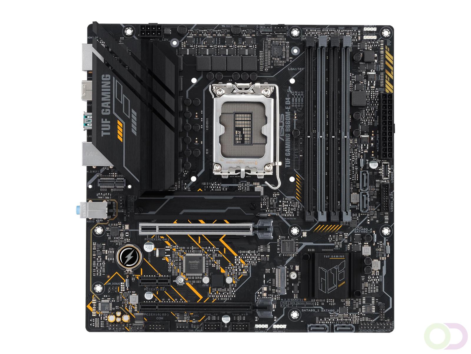 ASUS TUF GAMING B660M-E D4 Intel B660 LGA 1700 micro ATX (90MB19J0-M0EAY0)