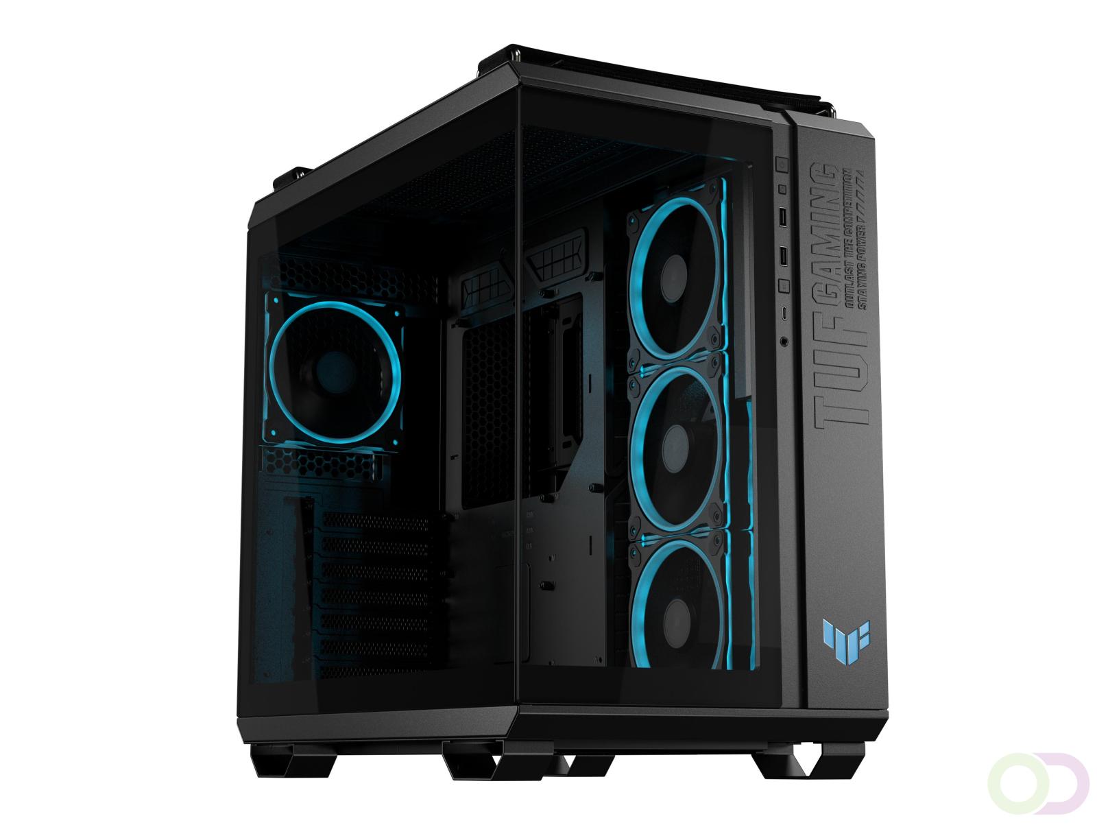 ASUS TUF GAMING GT502 Horizon TG ARGB Black Midi Tower Zwart (90DC0090-B19020)