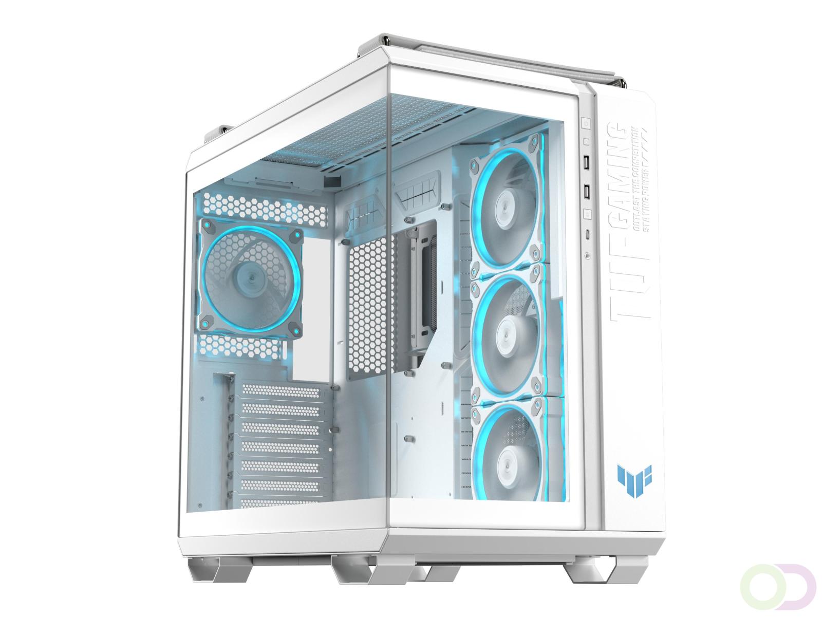 ASUS TUF GAMING GT502 Horizon TG ARGB White Midi Tower Wit (90DC0093-B19010)
