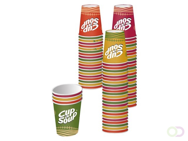 Beker Cup-a-soup karton 1000 stuks