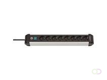 Brennenstuhl Alu-Line PDU 16A met 8x Type F stopcontacten met schakelaar