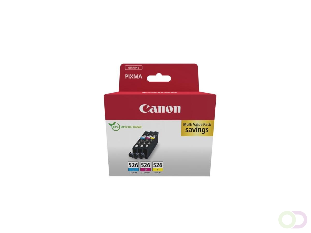 Canon 4541B019 inktcartridge 3 stuk(s) Origineel Cyaan Magenta Geel (4541B019)
