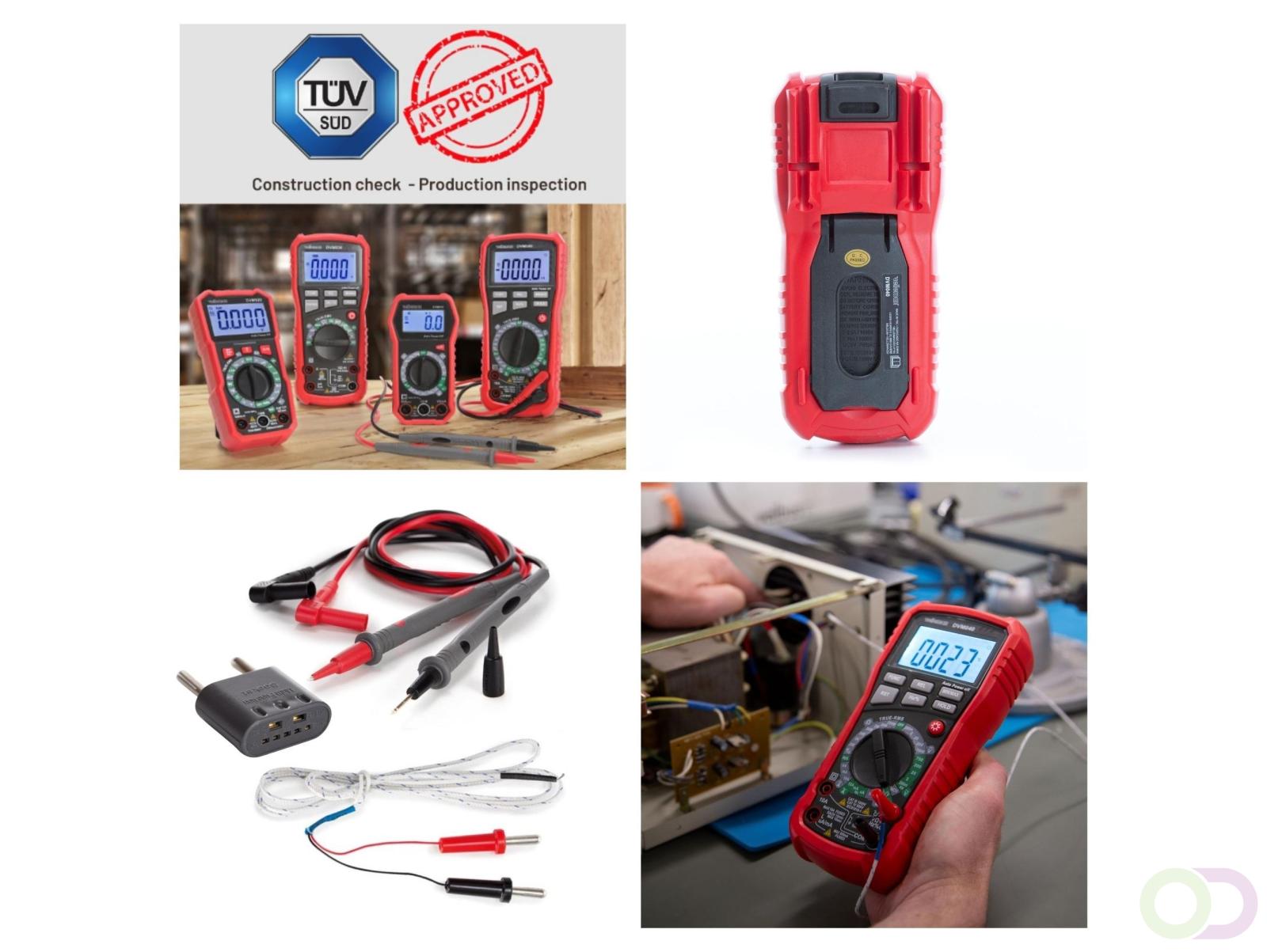 Digitale multimeter, voltmeter digitaal, spanningsmeter, ampÃ¨remeter ...