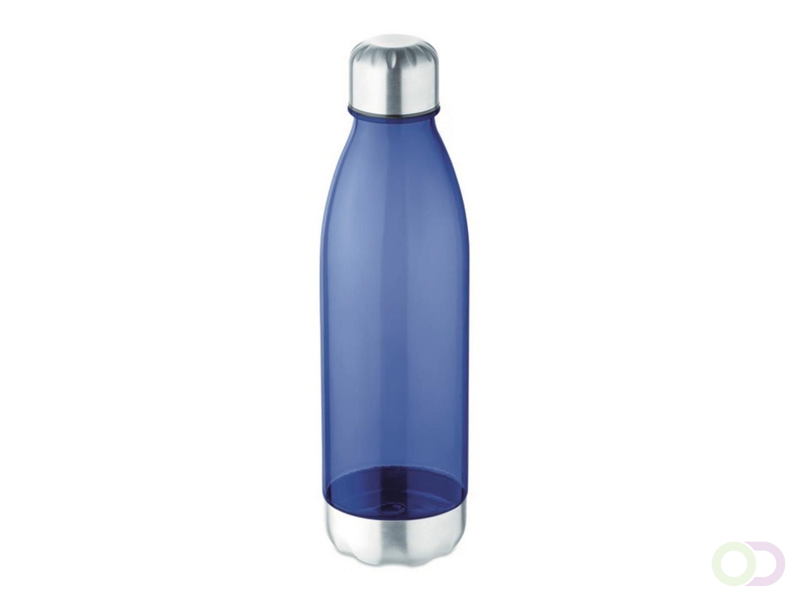 Drinkfles tritan melkfles Aspen transparant blauw