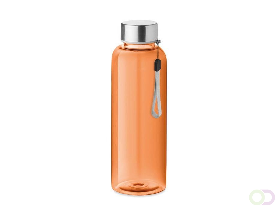 Drinkfles Utah transparant oranje