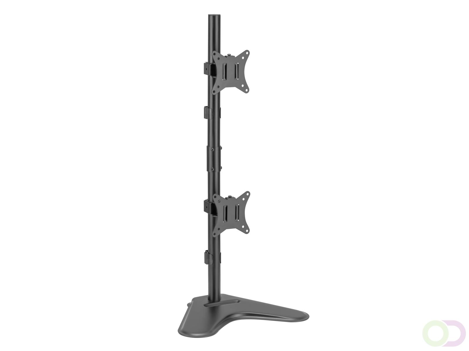 Equip 17???-32??? Dubbele Verticale Monitorstand (650128)