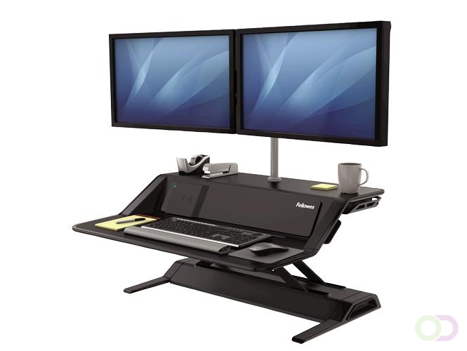 Fellowes Lotus??? DX Zit-Sta werkstation - zwart