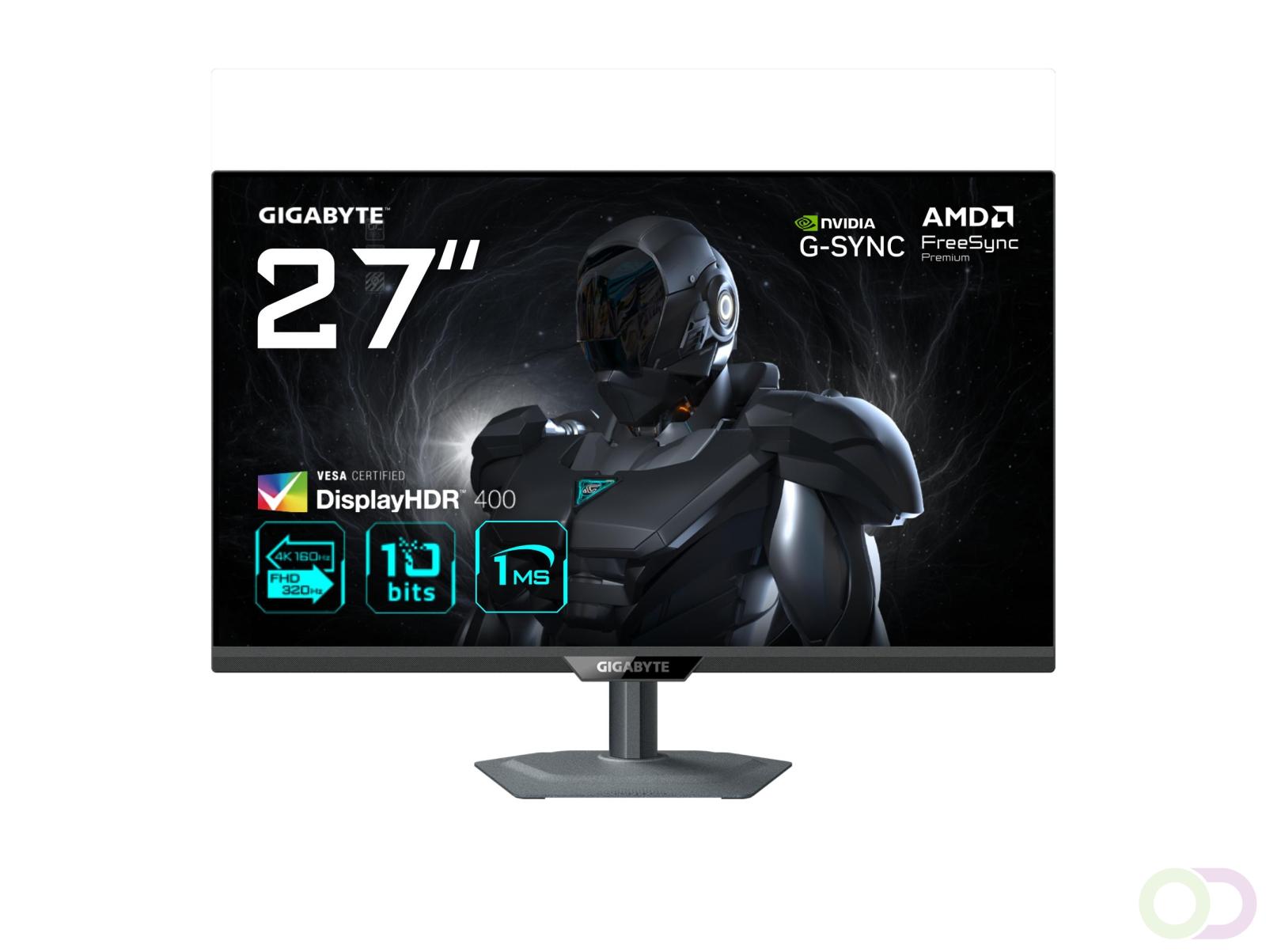 Gigabyte G27U computer monitor 68 6 cm (27") 3840 x 2160 Pixels 4K Ultra HD LED Zwart (G27U EK)