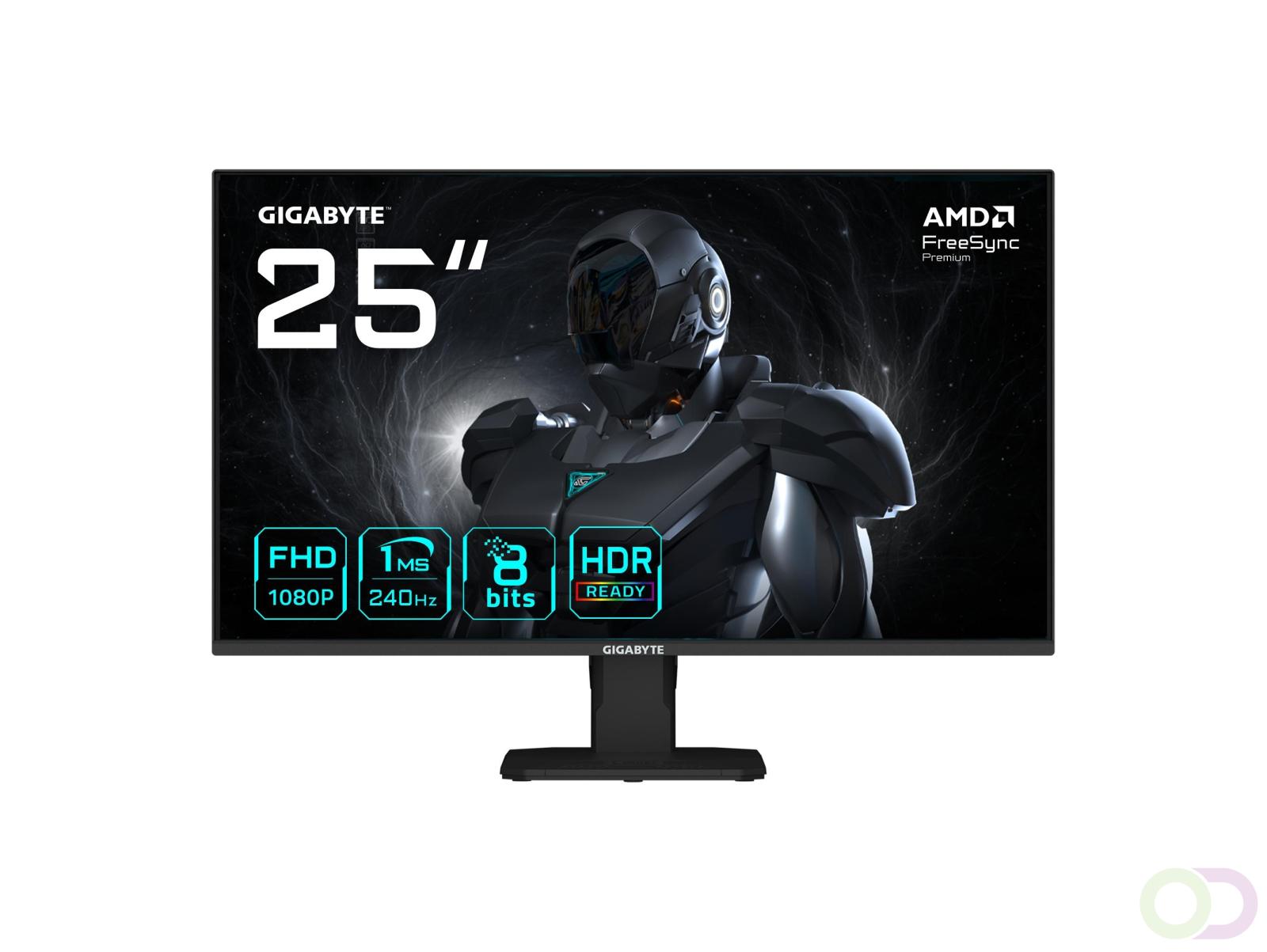 Gigabyte GS25F2A computer monitor 62 2 cm (24.5") 1920 x 1080 Pixels Full HD LED Zwart (GS25F2A EK)