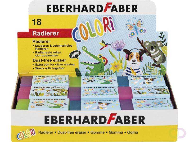 Eberhard Faber 575509 - Schoolverf EFA Color, 6 kleuren 25 ml elk, verf voor kinderen