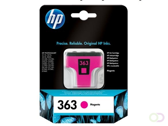 HP 363 inktcartridge 1 stuk(s) Origineel Normaal rendement Foto magenta (C8772EE)