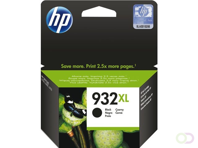 HP 932XL originele high-capacity zwarte inktcartridge (CN053AE)