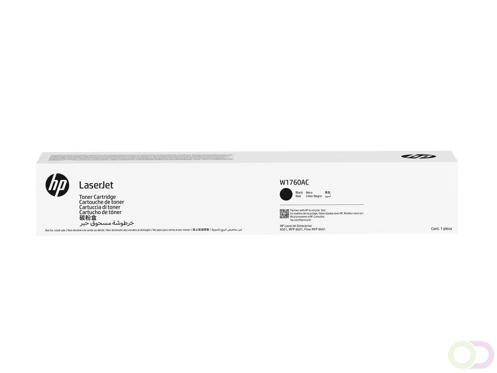 HP W1760AC originele zwarte contract LaserJet tonercartridge (W1760AC)