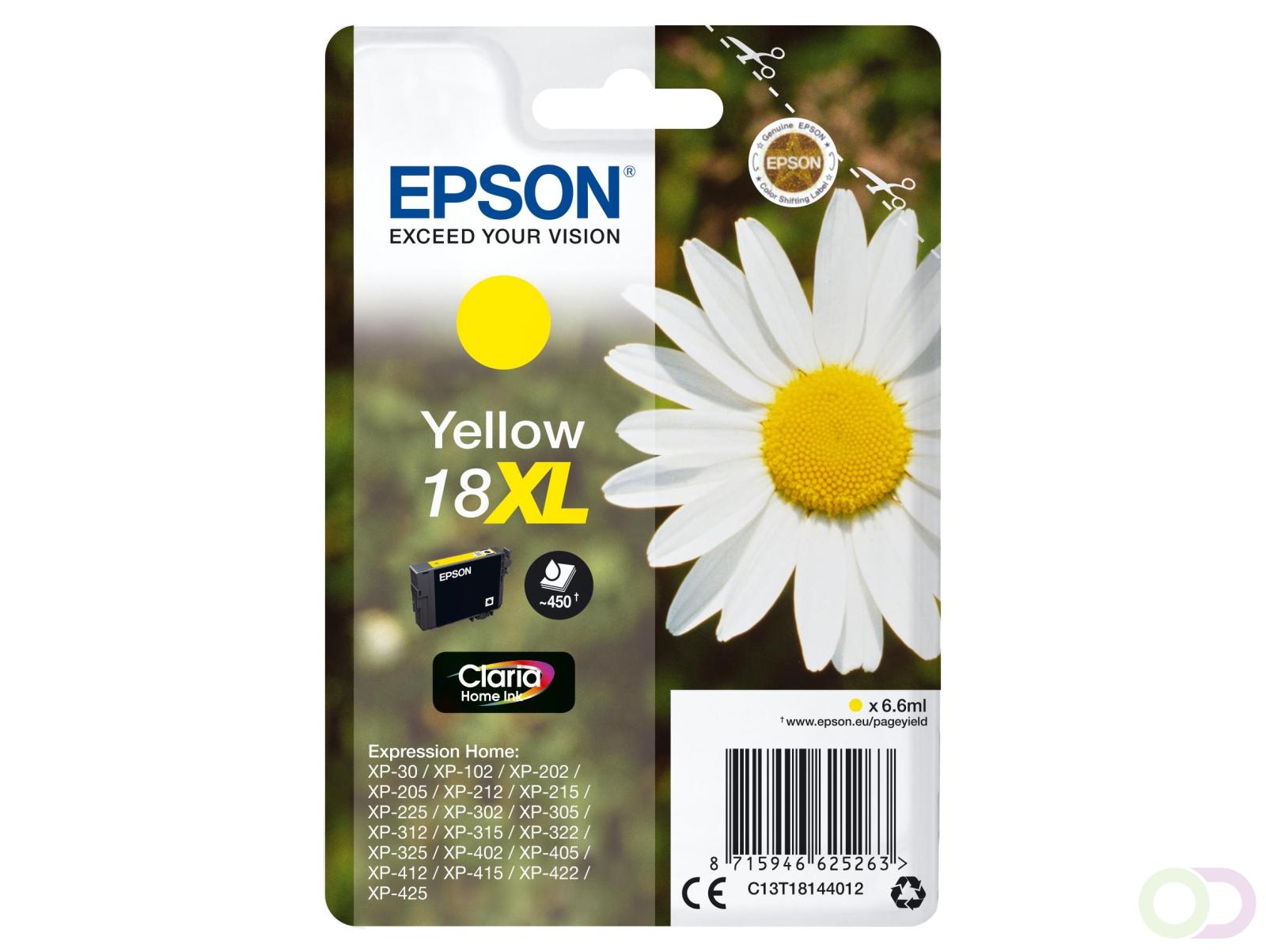 Epson Daisy Claria Home Ink-reeks (C13T18144012)