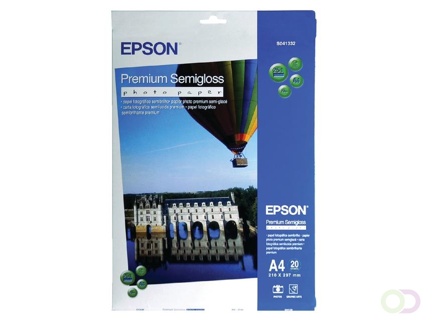 Inkjetpapier Epson S041332 A4 mat 251gr 20 vel
