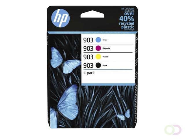 Inktcartridge HP 6ZC73AE 903 zwart 3 kleuren