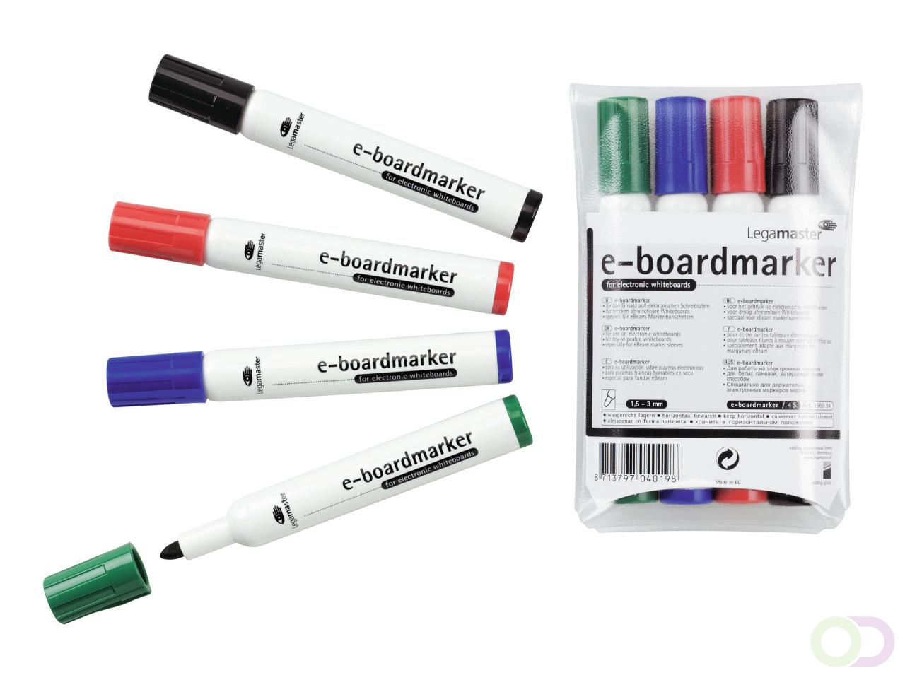 Legamaster e-Board marker assorti 4st - Office-Deals.nl