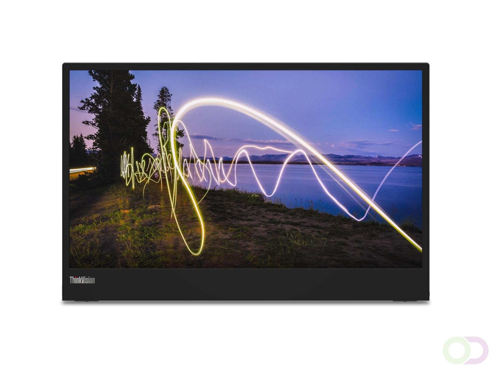 Lenovo ThinkVision M15 LED display 39,6 cm (15.6") 1920 x 1080 Pixels Full HD Zwart (62CAUAT1WL)