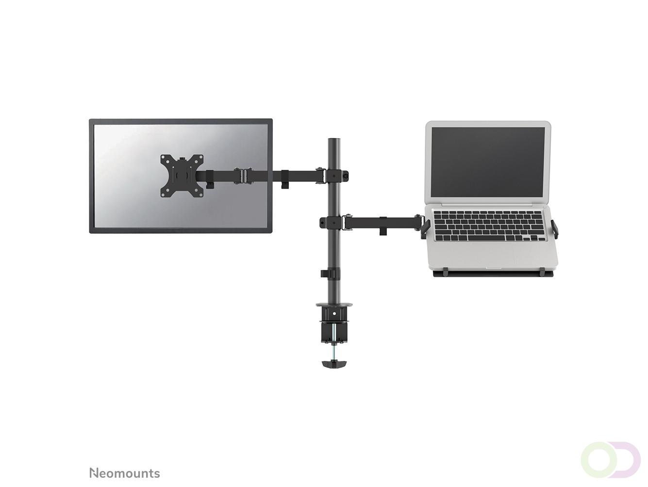 Neomounts FPMA-D550NOTEBOOK Monitorarm met laptophouder 10-32" (FPMA-D550NOTEBOOK)