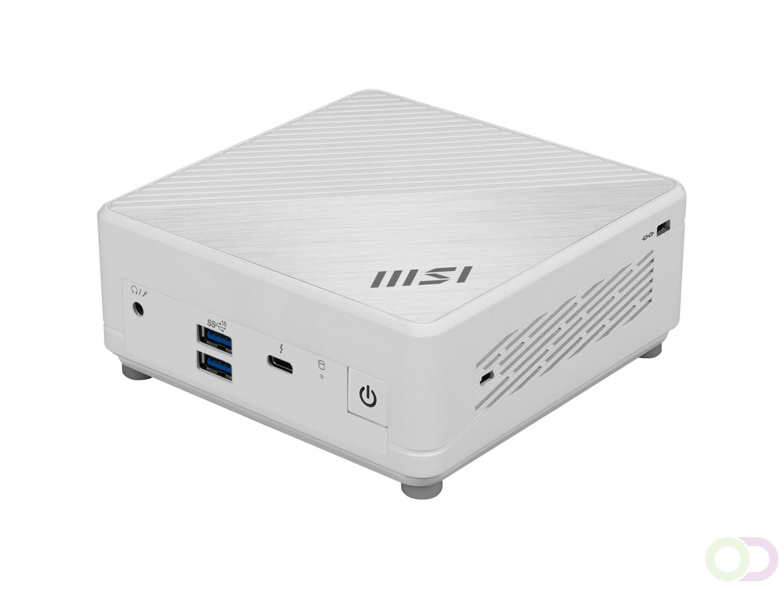 MSI Cubi 5 1M-439BEU Intel Core 5 120U 0,6L maat pc Mini PC Wit (CUBI 5 1M-439BEU)