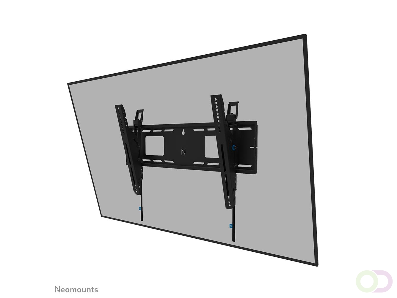 Neomounts WL35-750BL16 Heavy duty muurbeugel 42-86" - kantelbaar - vergrendelbaar - snelle installatie - T??V (WL35-750BL16)