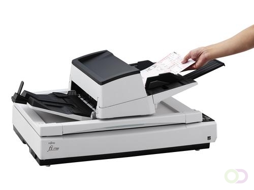 Ricoh fi-7700 Flatbed-/ADF-scanner 600 x 600 DPI A3 Zwart, Wit (PA03740 ...