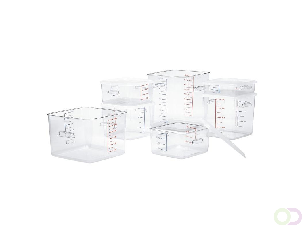Ruimtebesparende container 7,6 ltr, Rubbermaid