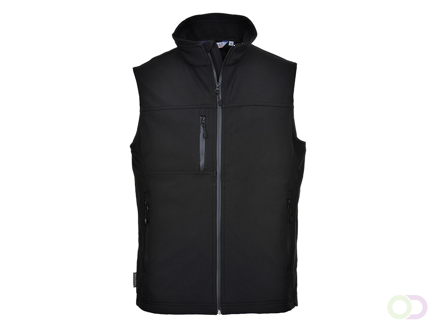 Softshell Bodywarmer (3L) maat XL, Black