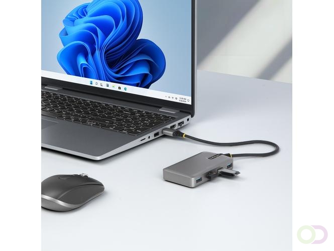 StarTech.com 4-Port USB Hub, USB 3.0 5Gbps, Bus Powered USB-A naar 4x ...
