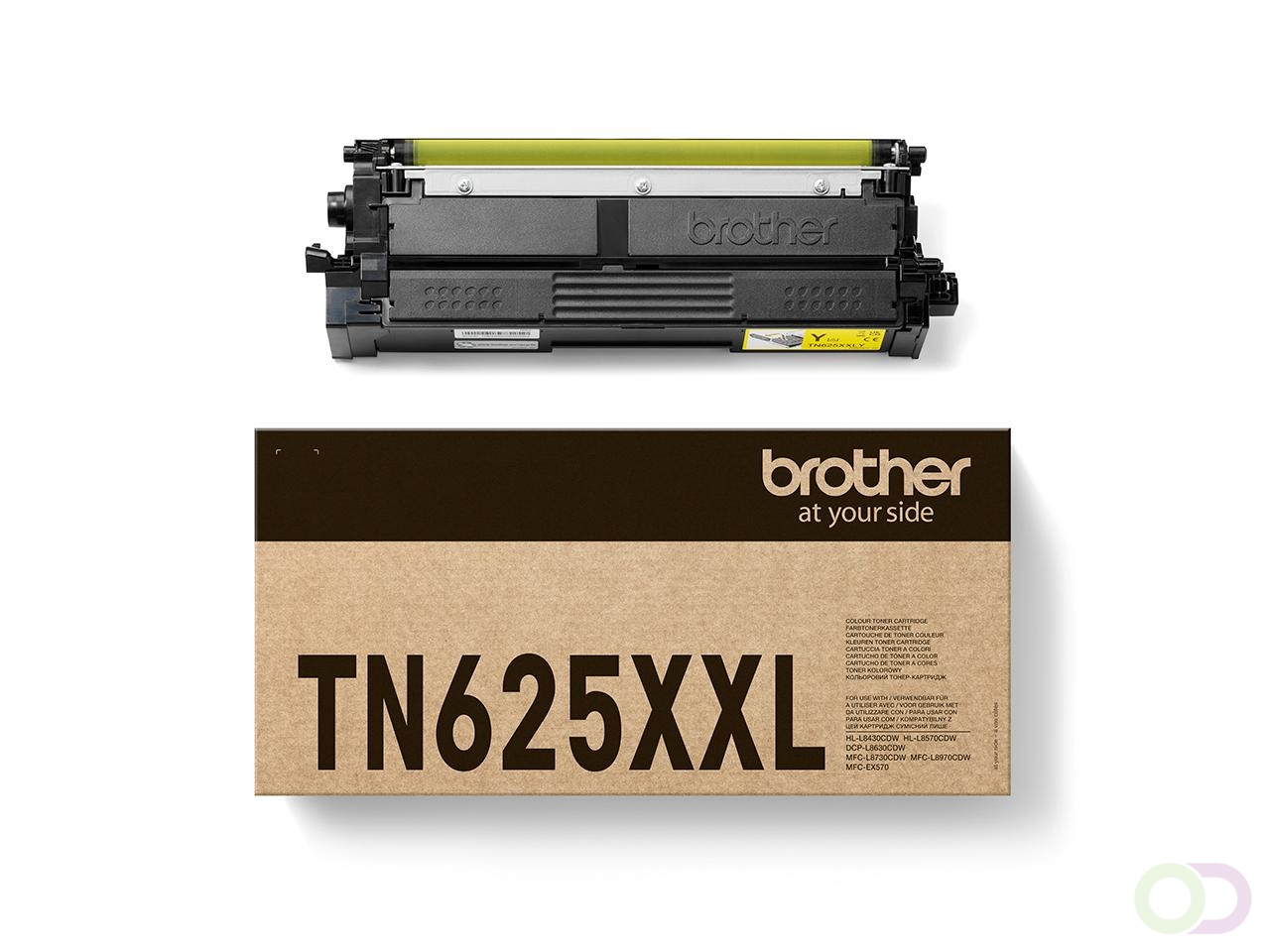 Brother TN-625XXLY tonercartridge 1 stuk(s) Origineel Geel (TN-625XXLY)
