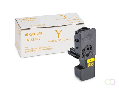 KYOCERA TK-5220Y tonercartridge 1 stuk(s) Origineel Geel (1T02R9ANL1)