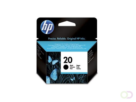 HP C6614NE inktcartridge 1 stuk(s) Origineel Zwart (C6614NE)