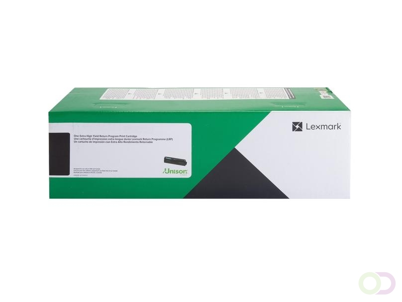 Tonercartridge Lexmark 75M20Y0 geel