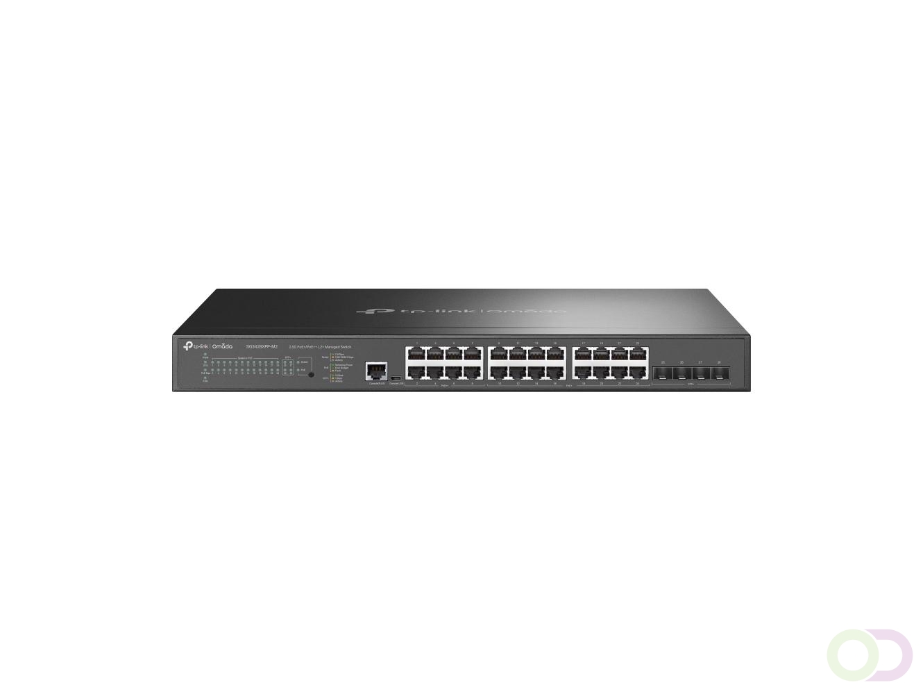 TP-Link Omada SG3428XPP-M2 netwerk-switch Managed L2 2.5G Ethernet (100/1000/2500) Power over Ethernet (PoE) 1U Zwart (SG3428XPP