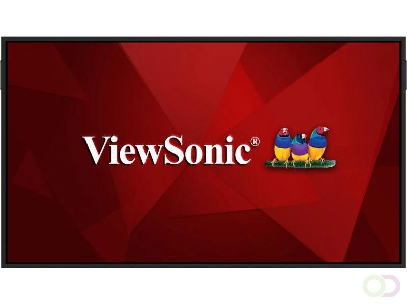 Viewsonic CDE65G3-1C beeldkrant Digitale signage flatscreen 165,1 cm (65") LCD 500 cd/m?? 4K Ultra HD Zwart 24/7 (CDE65G3-1C)