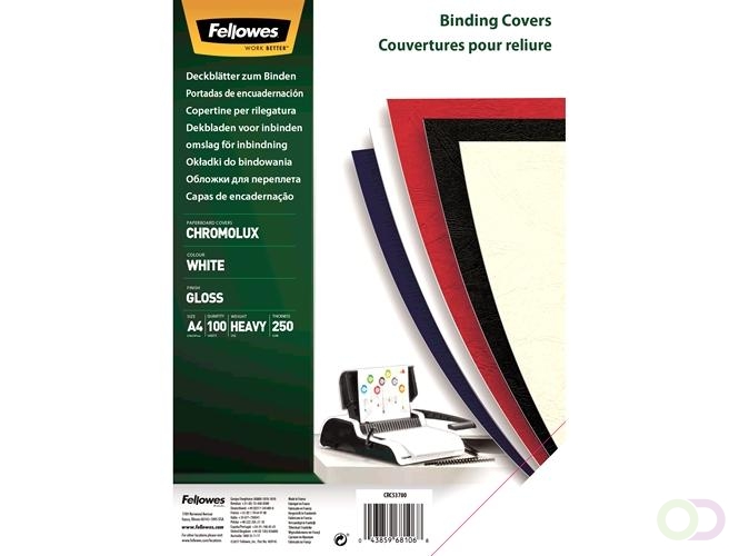 DEKBLAD CHROMOLUX A4 WIT 100PK