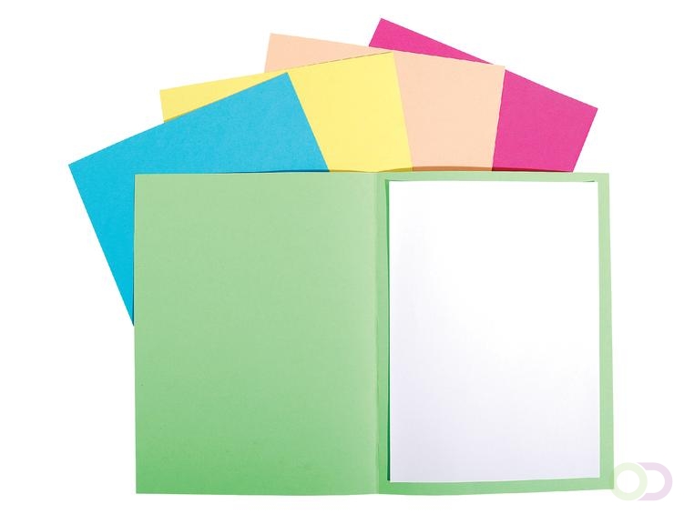 Vouwmap Exacompta Forever A4 170gr rood 100 stuks - Office-Deals.nl