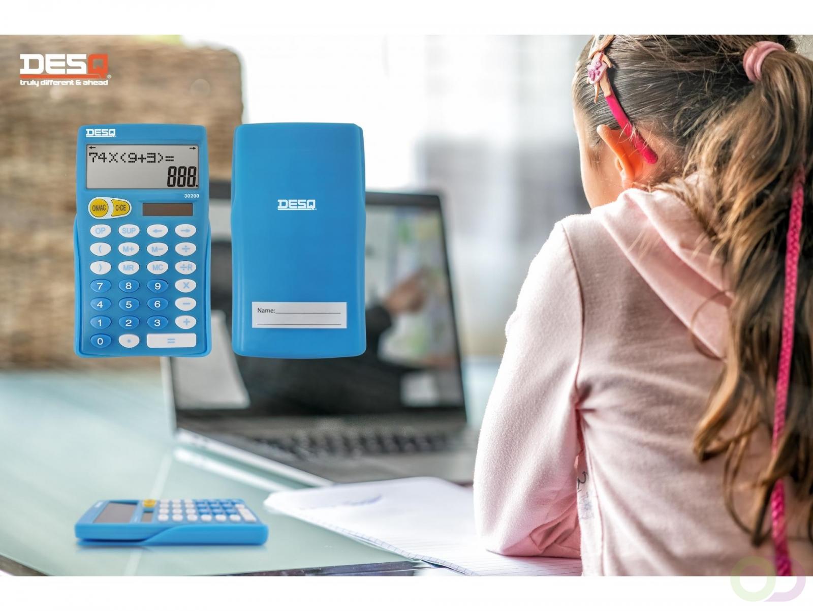 Rekenmachine -School- Blauw - Office-Deals.nl